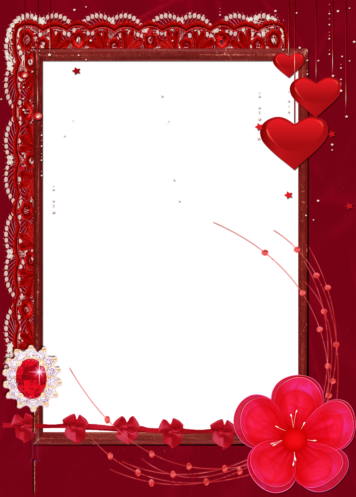 Unos Cuantos Marcos Y Bordes Decorativos En Formato - Frames For Photoshop (1147x1600), Png Download