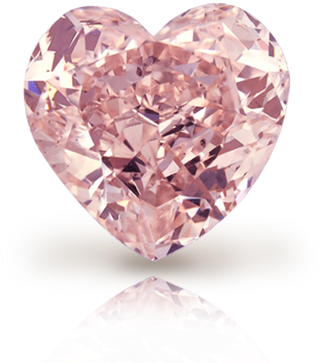 Pink Diamond Heart Png Photos - Pink Heart Diamond (800x800), Png Download