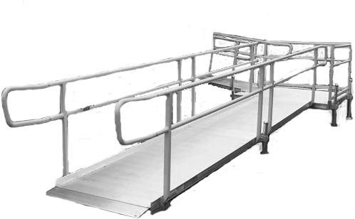 The Raised Edge Of The Surface Also Gives The Wheelchair - Shelf (528x347), Png Download