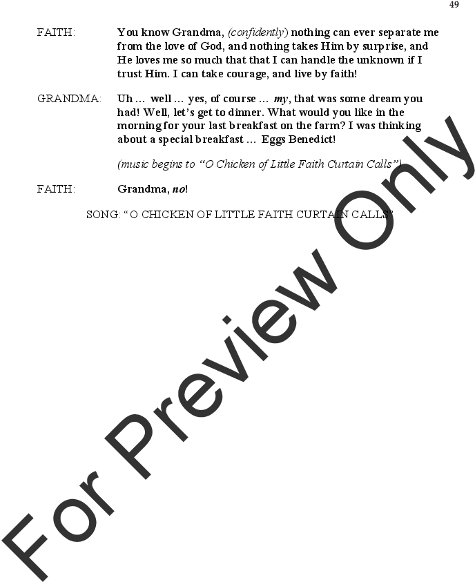 O Chicken Of Little Faith Thumbnail - Violin (816x1056), Png Download