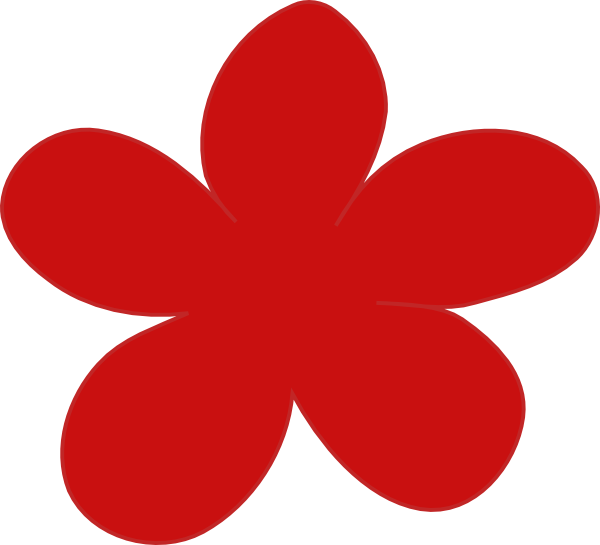 Image Free Download Poppy Free On Dumielauxepices Net - Plain Flower Clipart (600x545), Png Download