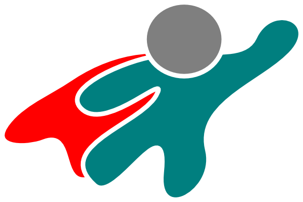 This Free Clipart Png Design Of Super Hero Red Cape (600x401), Png Download