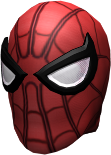 Spider-man's Mask - Roblox Spiderman Homecoming Mask (420x420), Png Download