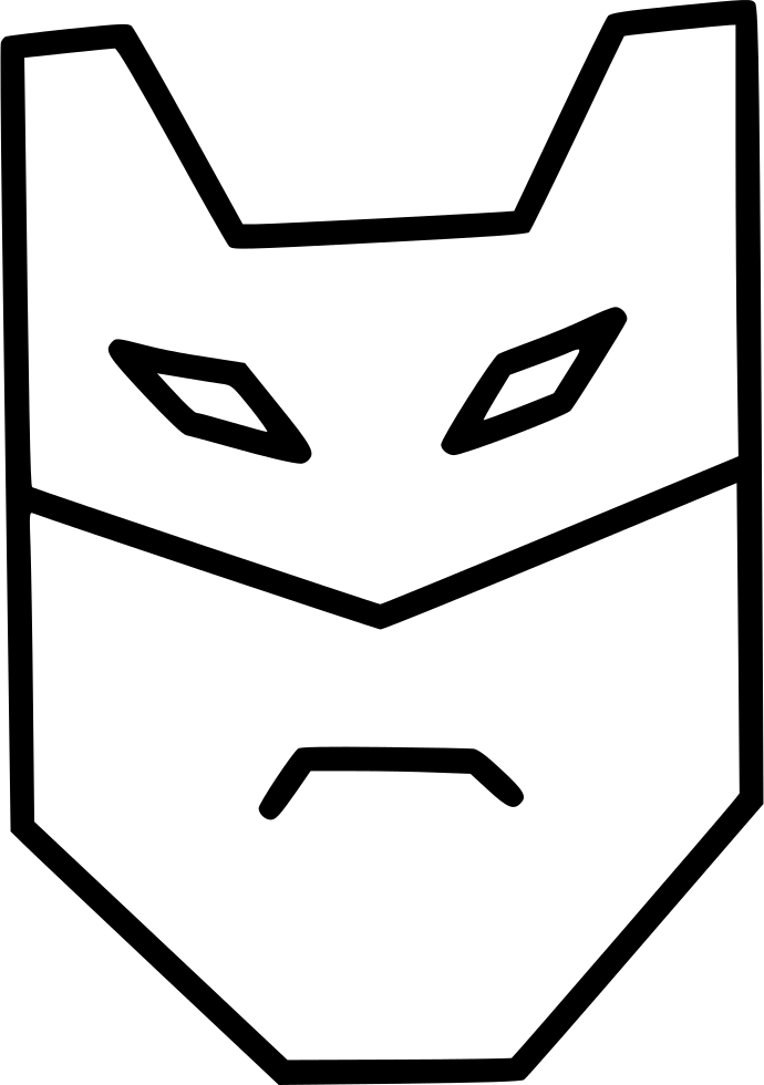 Batman Mask Superhero Hero Comics Character Comments - Batman (690x980), Png Download