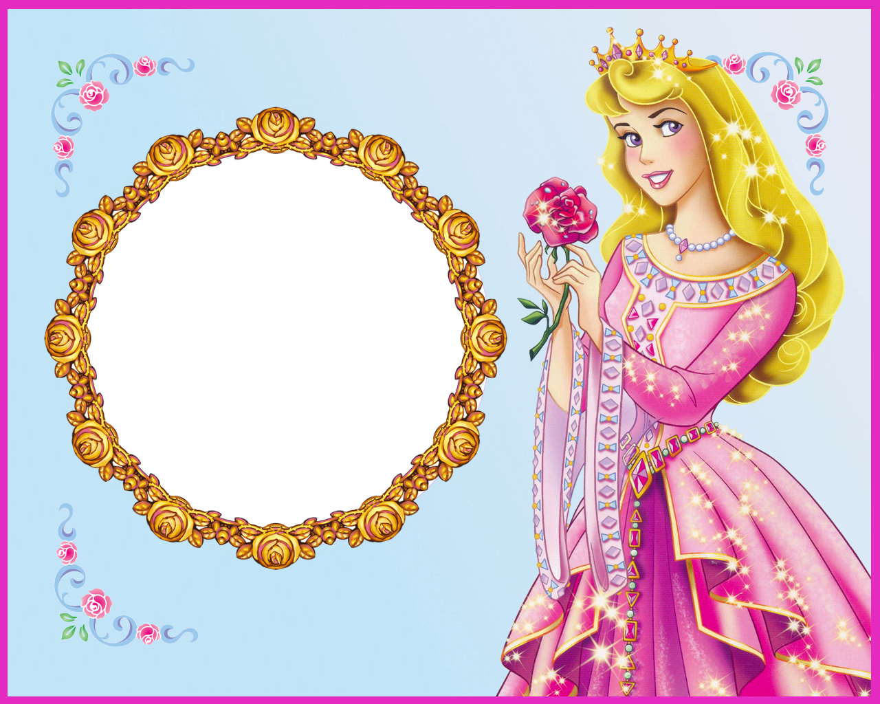 Hola Amigos Estoy Subiendo Nuevamente Estos Marcos - Beauty Picture Of Princess (1280x1024), Png Download