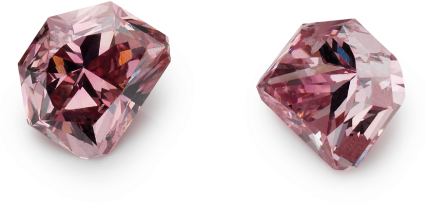Pink Diamonds - Diamond (850x850), Png Download