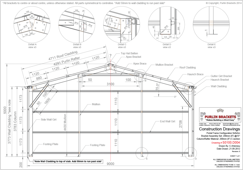 Purlin Brackets 2 - Bracket (799x558), Png Download