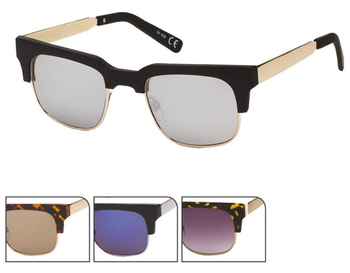 Sunglasses Metal Bracket - Sonnenbrille Metall Bügel Rahmen Eckiges Cat Eye 400 (350x273), Png Download