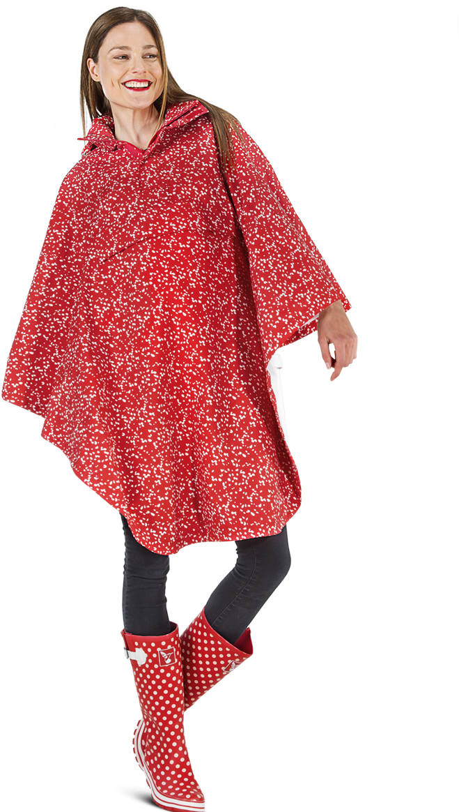 Rain Cape Robin Red/white - Leggings (1200x1200), Png Download