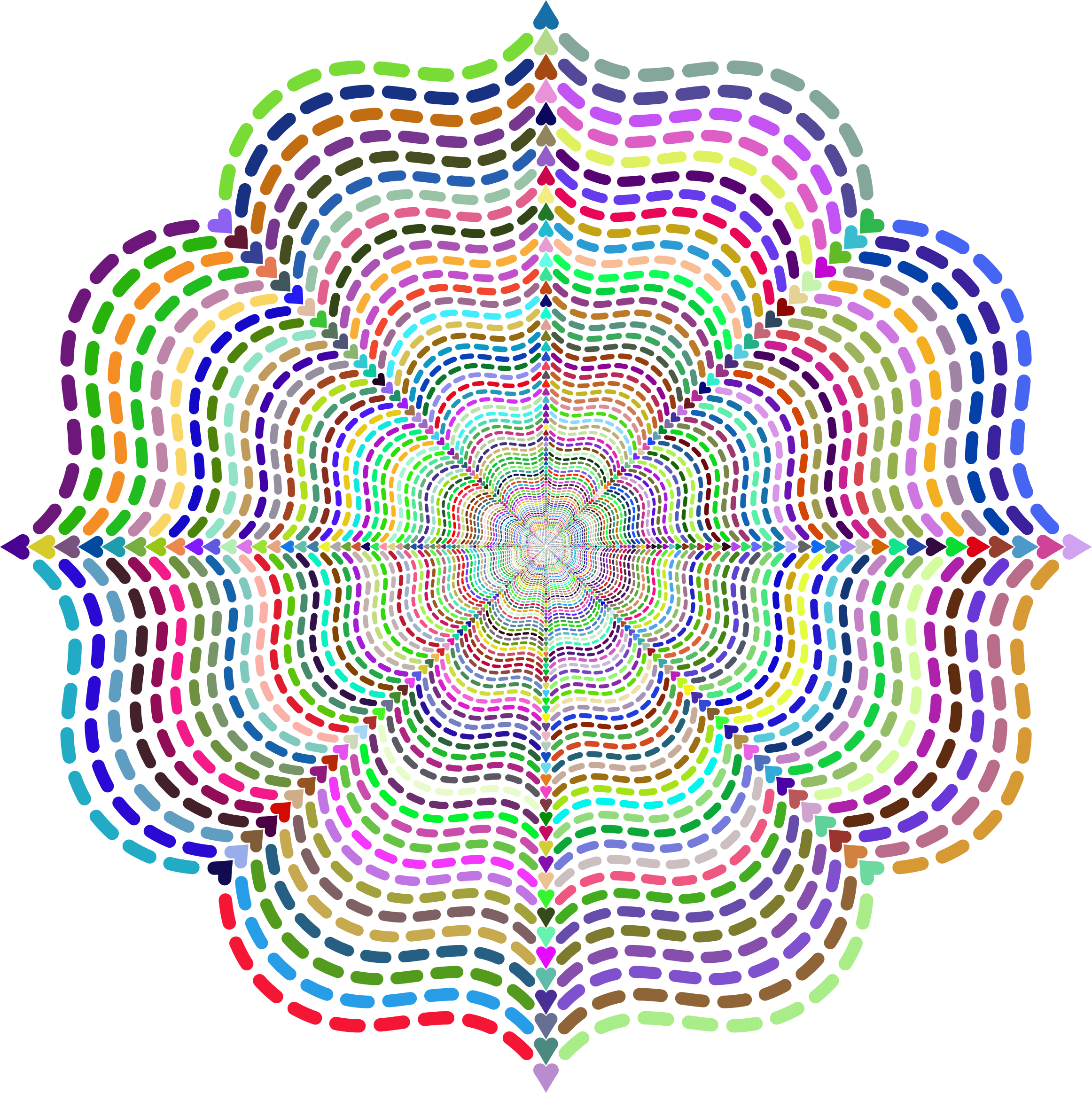 This Free Icons Png Design Of Prismatic Fancy Shape (2324x2326), Png Download