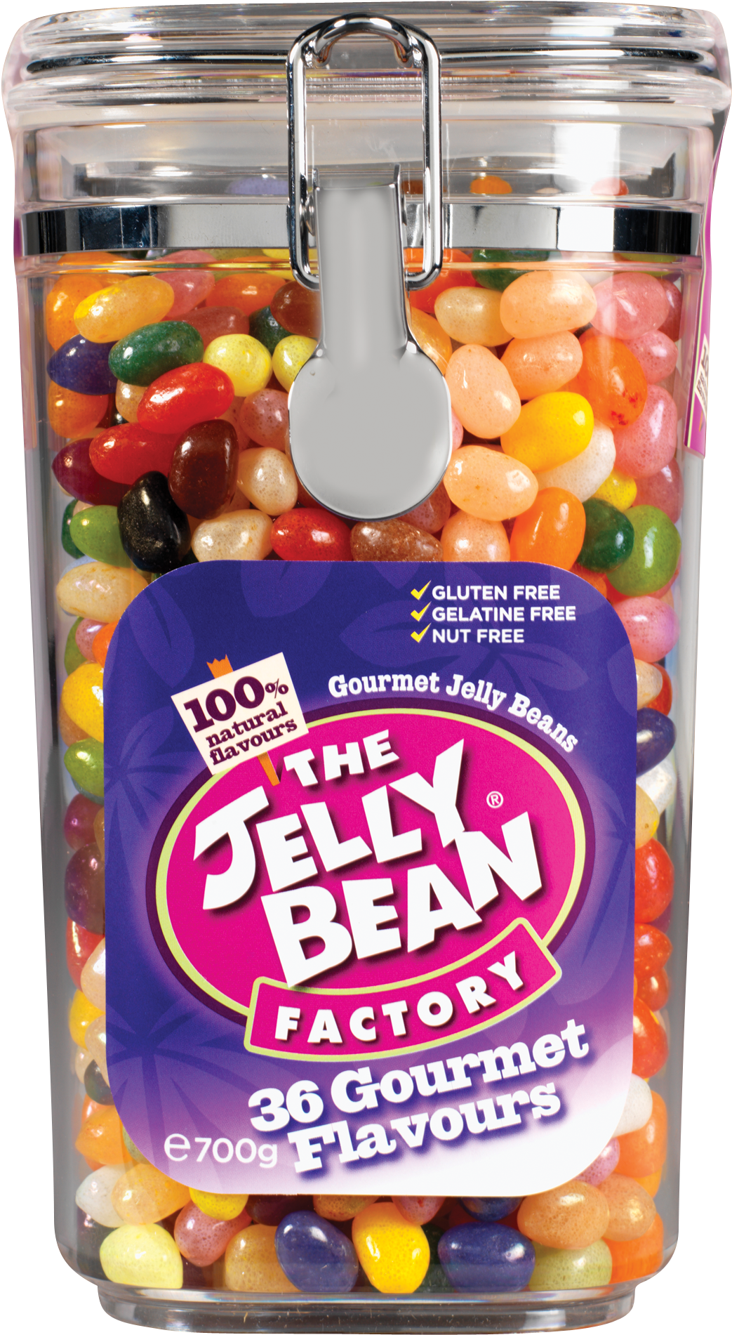 700g Jar Of Gourmet Jelly Beans - Jelly Bean Factory Gourmet Jelly Beans 700g Jar (1417x2263), Png Download