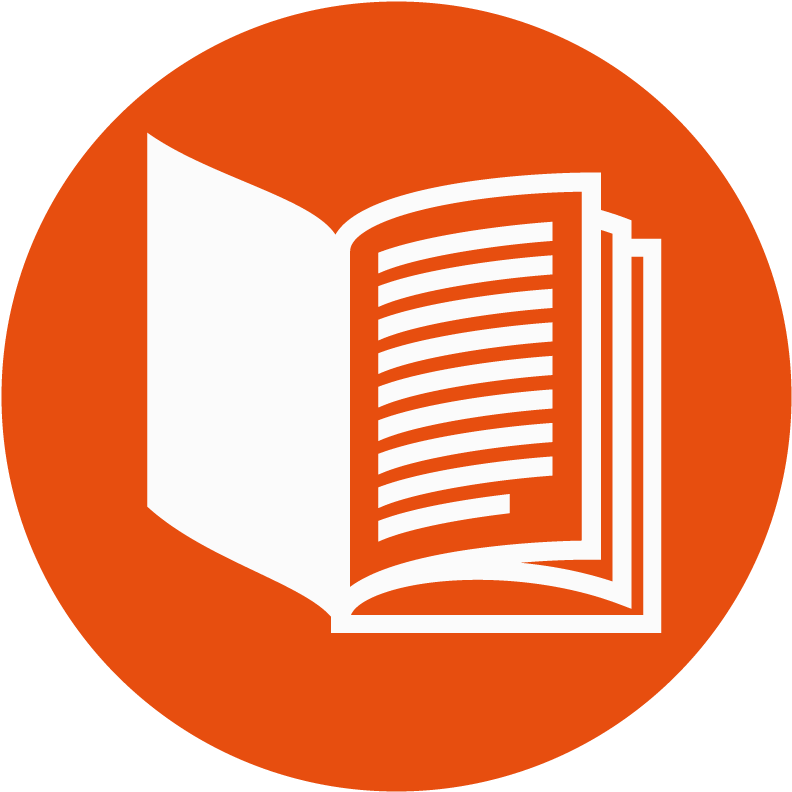 Education Icon Png Orange (800x800), Png Download