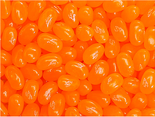 Jelly Belly Sunkist® Orange Jelly Beans - The Jelly Belly Candy Company (600x600), Png Download