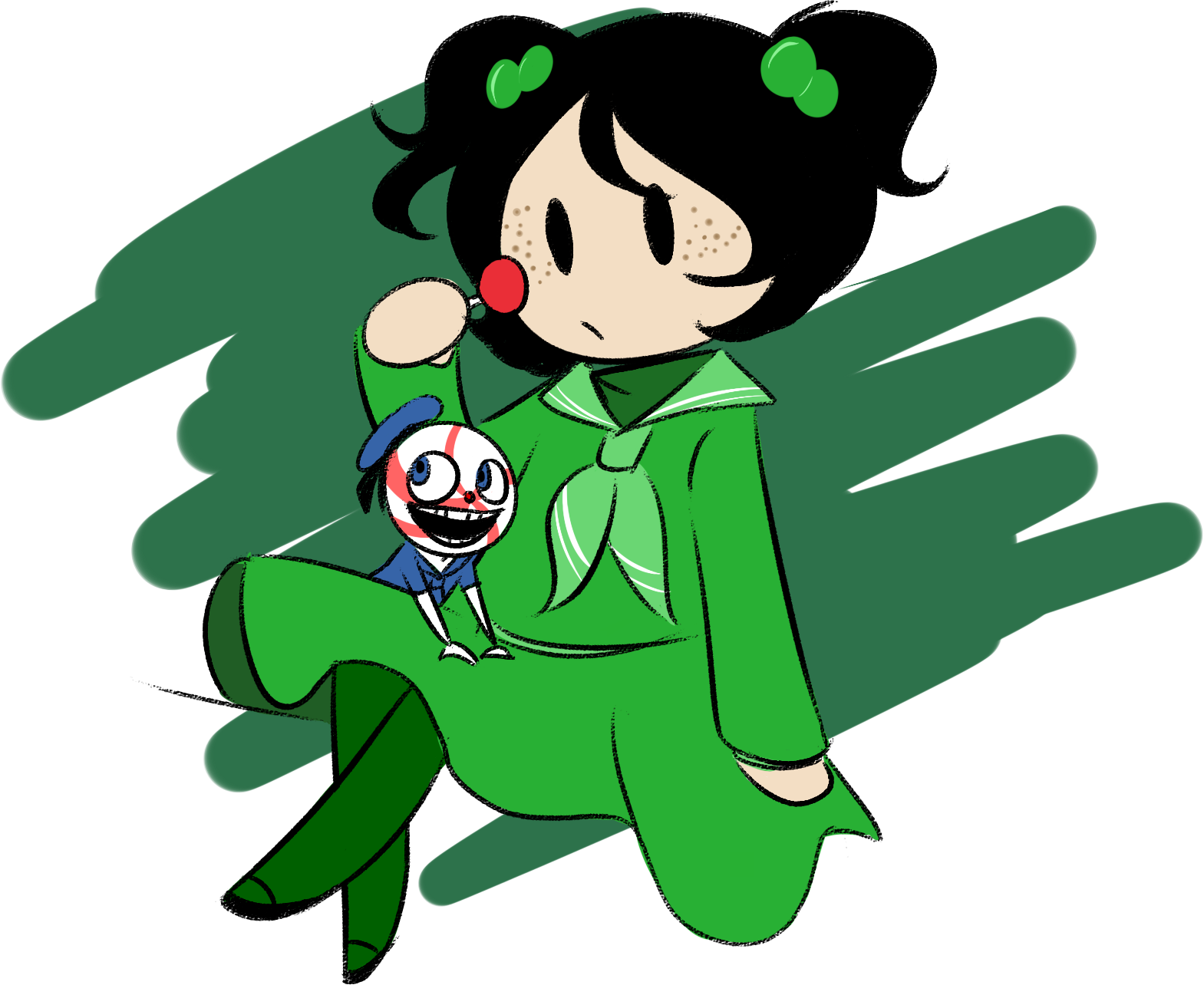 Artworkmary And Lollipop - Cute Fnac 3 Lollipop (1569x1284), Png Download