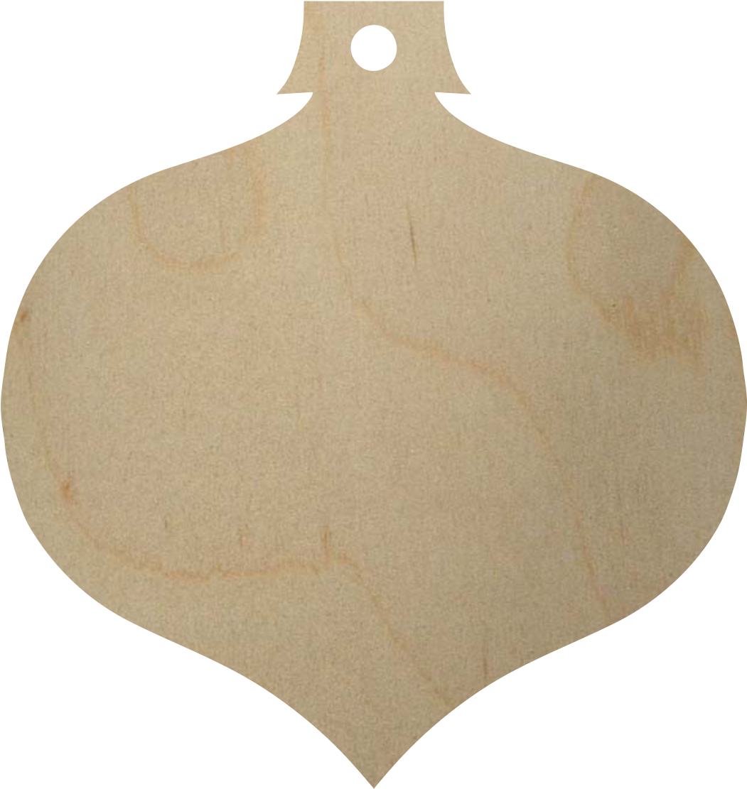 Wooden Christmas Ornament Shape Cutout - Christmas Ornament (1124x1690), Png Download