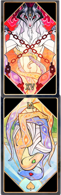 At Me That May Not Even Be Intentional Or Have Any - Stained Glass (500x666), Png Download