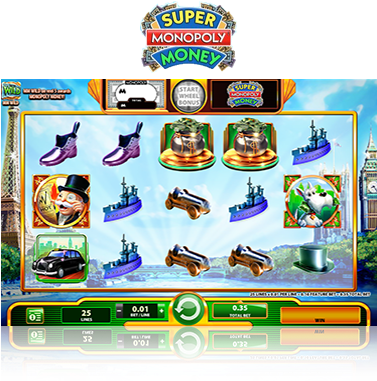 Super Monopoly Money Game - Monopoly (376x422), Png Download