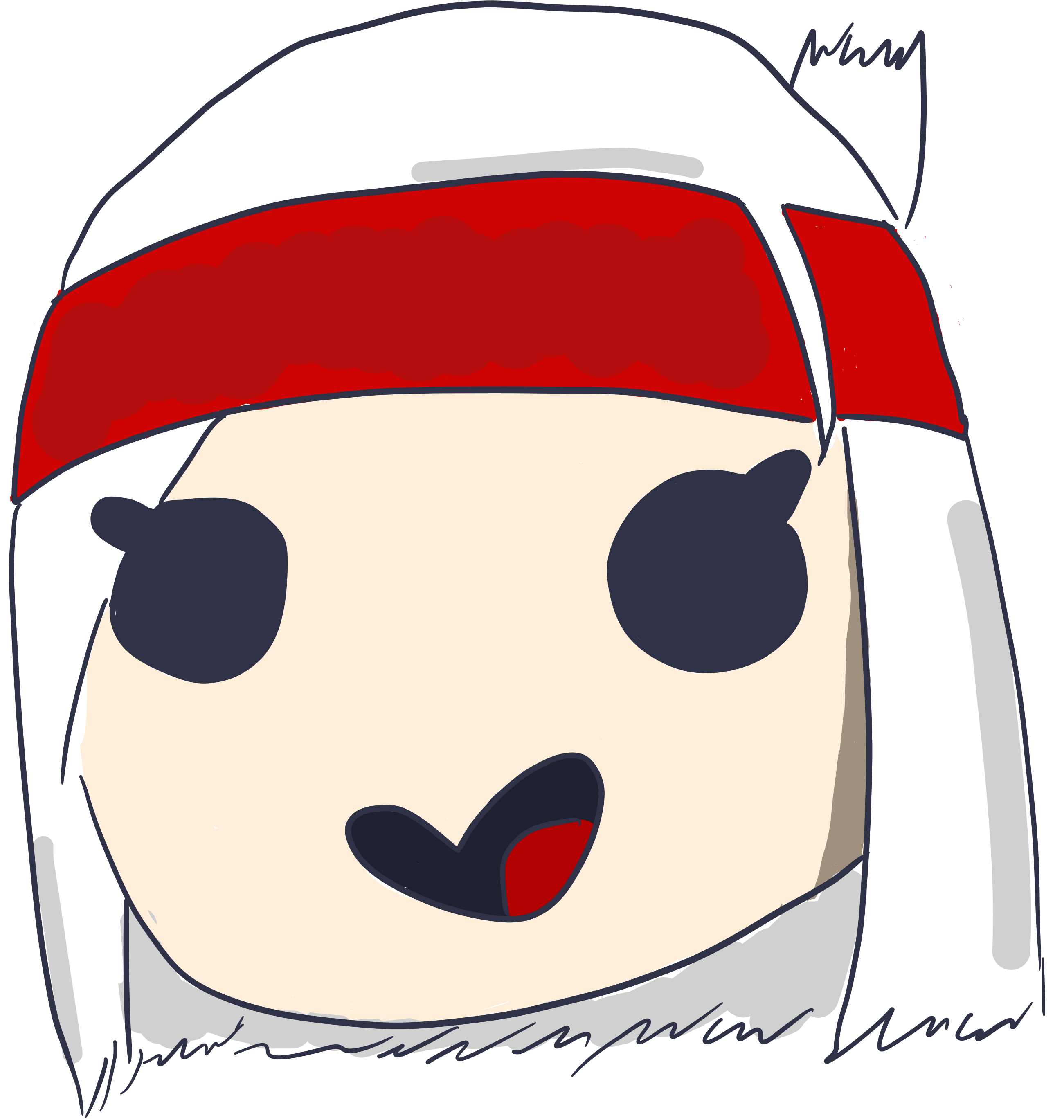 Working With Pixels Was Harder Than I Thought, So I - Cartoon (3200x3200), Png Download