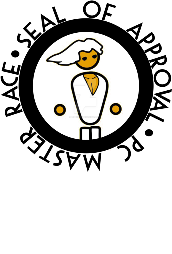 Pc Master Race Png - Pc Master Race Approved (752x1063), Png Download
