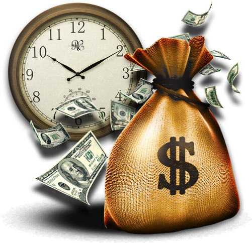 Download Time To Money Png - Full Size PNG Image - PNGkit