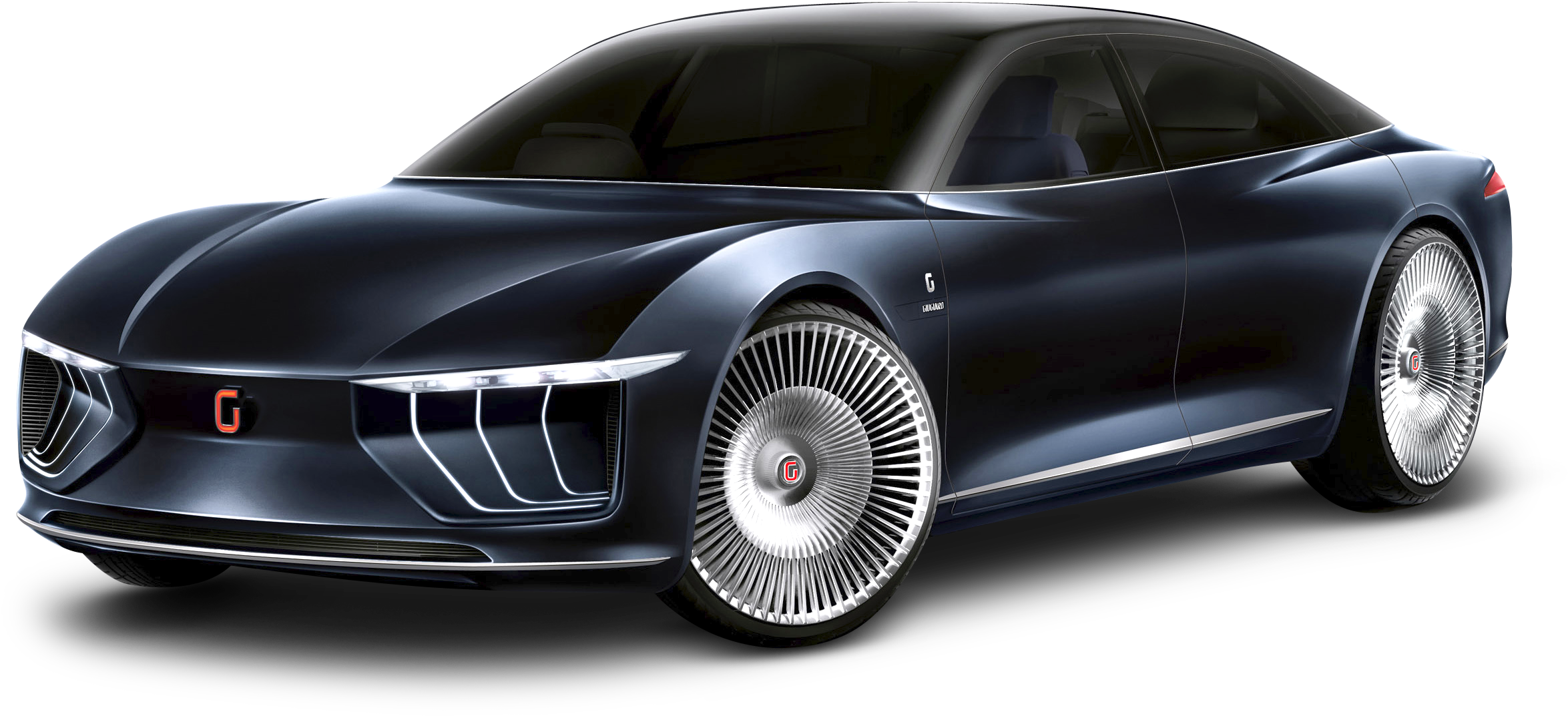 Luxury Car Png - Giugiaro Berlina (2389x1192), Png Download
