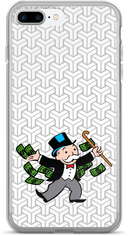 Monopoly Money Iphone 7/7 Plus Case - Adobe (1000x1000), Png Download