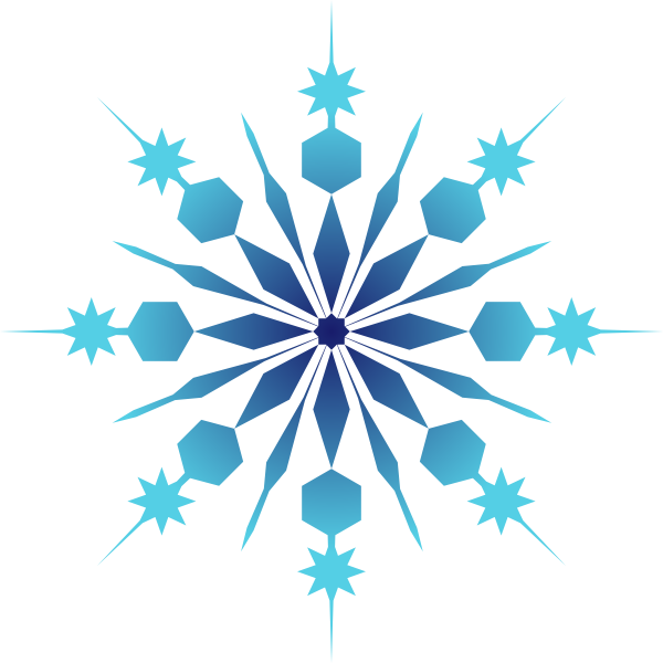 Original Png Clip Art File Snowflake Svg Images Downloading (600x600), Png Download