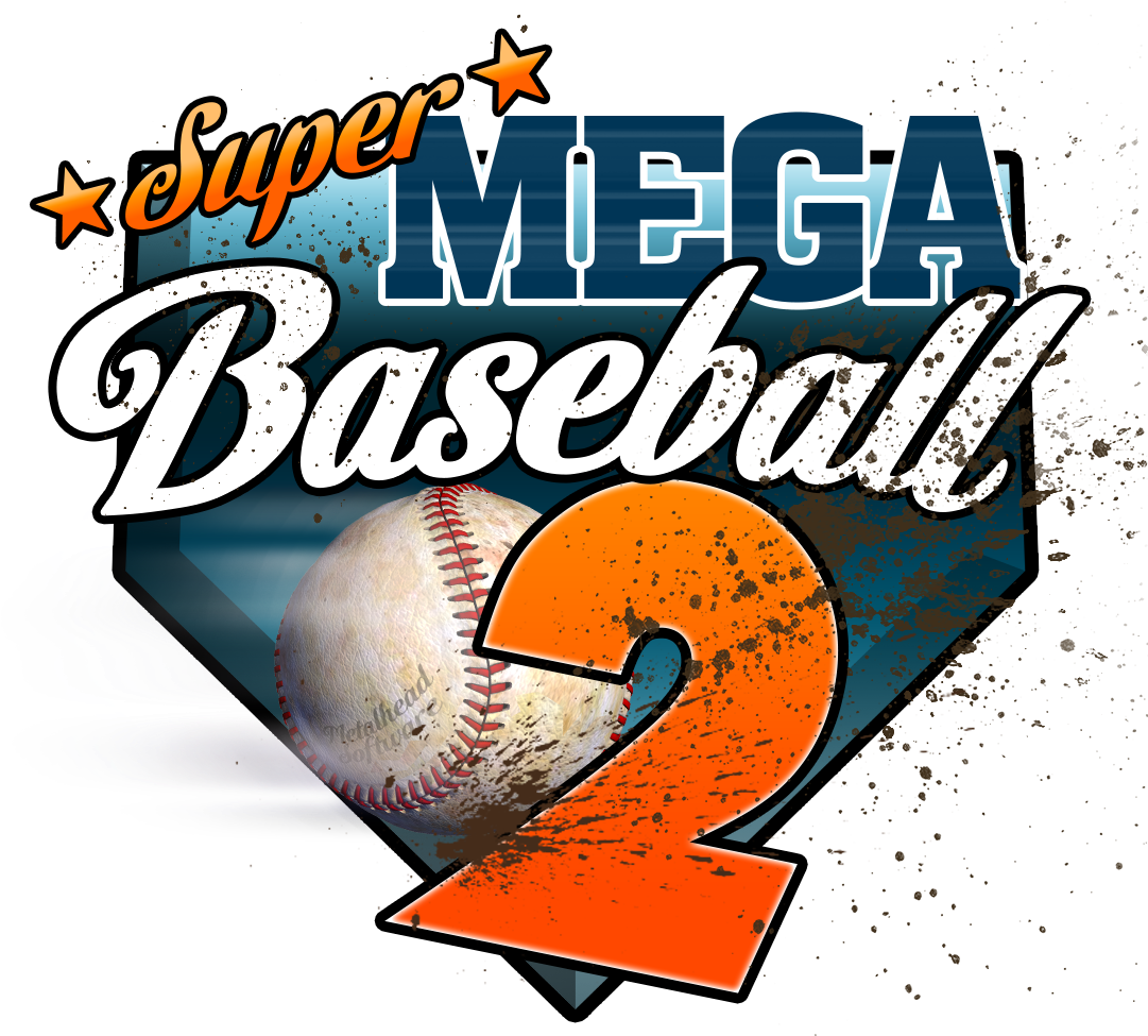 Materials - Super Mega Baseball 2 Logo (1080x1080), Png Download