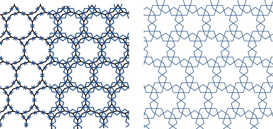 02 - Islamic Star Patterns In Absolute Geometry (921x436), Png Download