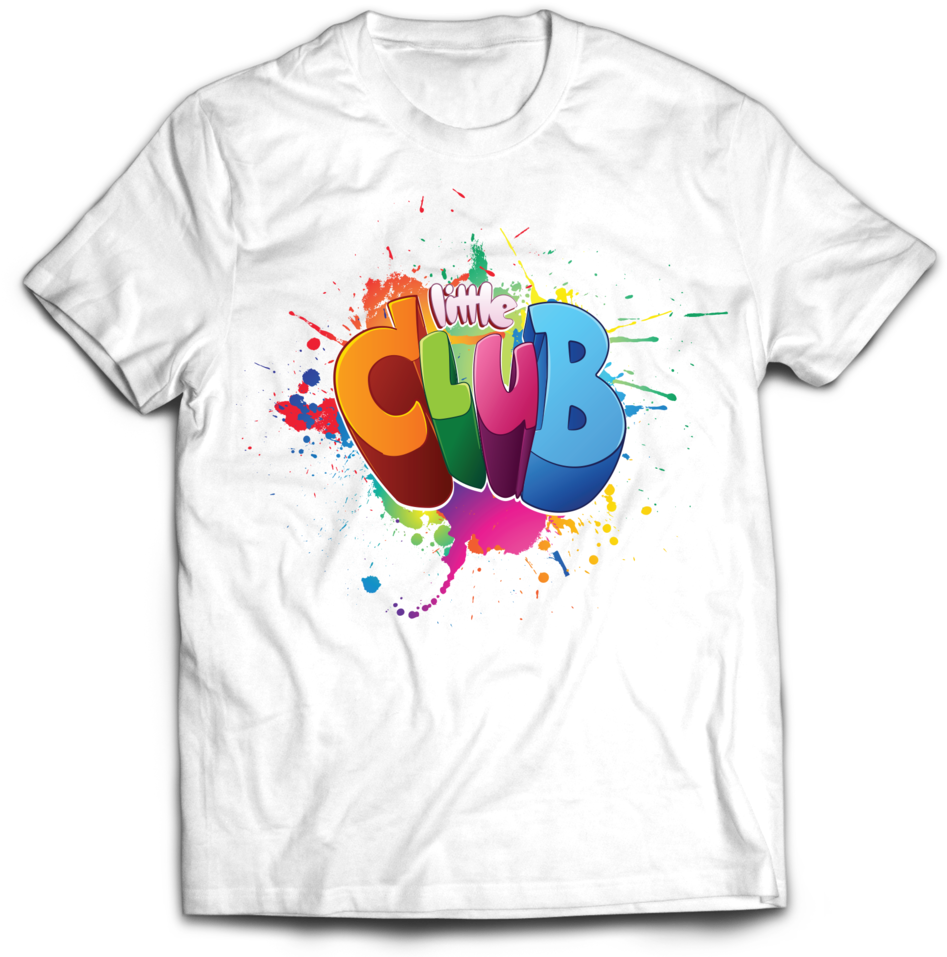 Little Club Splash Tee (1000x969), Png Download