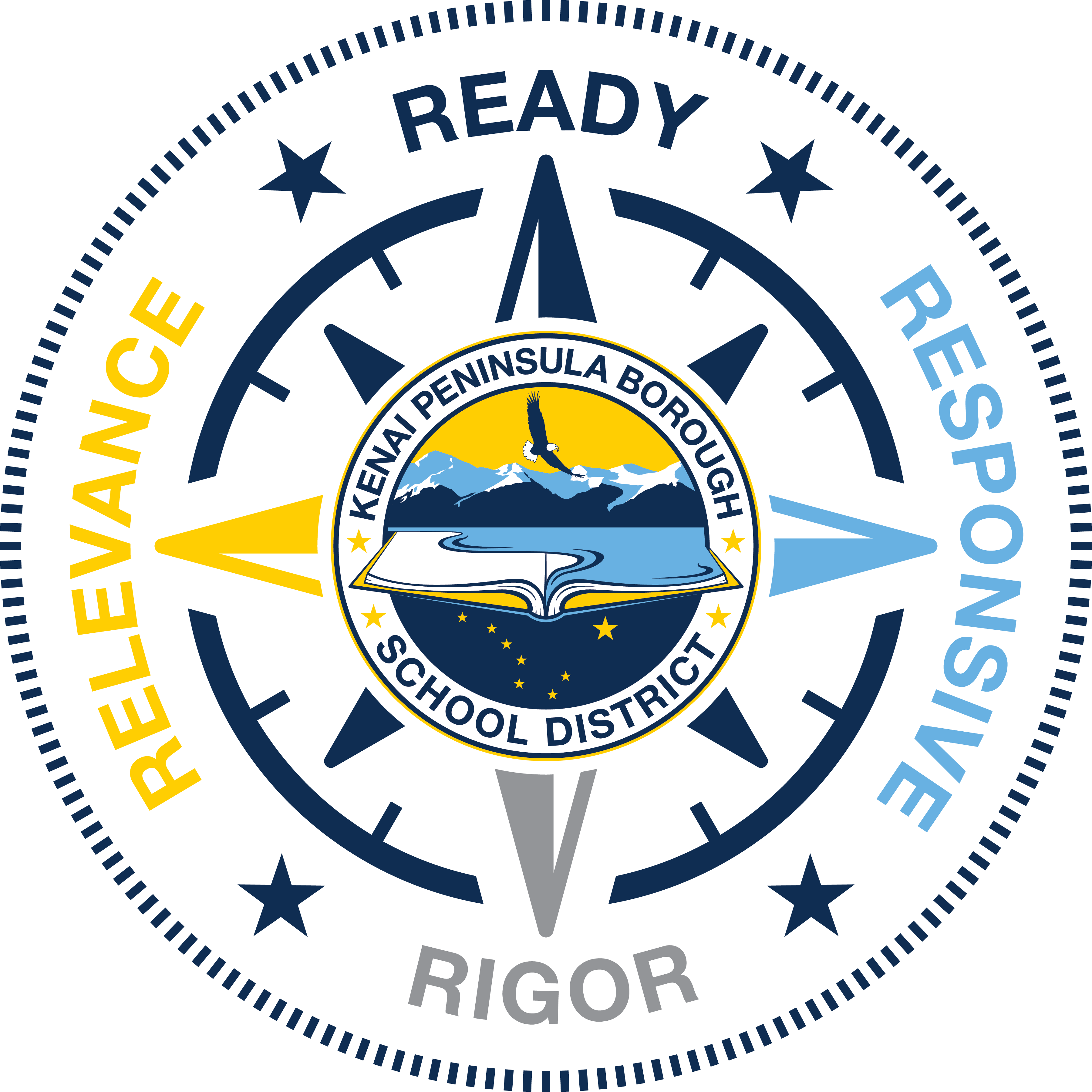 Board Of Education Approves Mr - Kenai Peninsula Borough School District (3600x3600), Png Download
