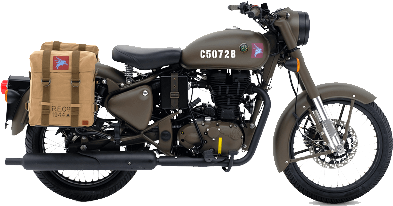 Classic 500 Pegasus - Royal Enfield Classic 500 Pegasus (869x500), Png Download