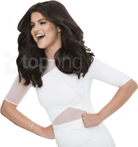 Free Png Selena Gomez Png Images Transparent - Pantene Priyanka Chopra Ad (850x566), Png Download