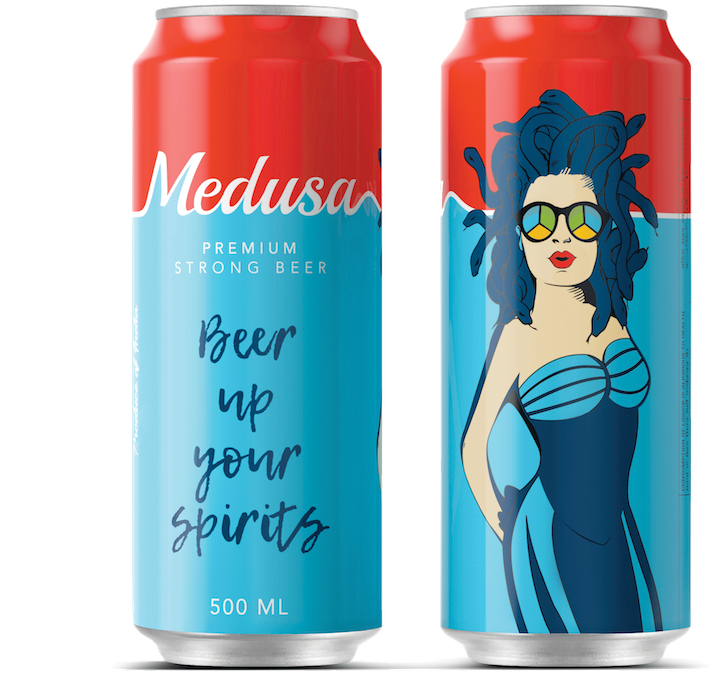 Greek Mythology Character Inspires A Beverage Brand - Carbonated Soft Drinks (800x795), Png Download