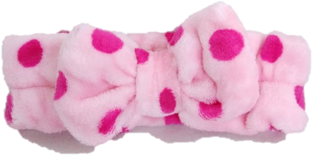 Babies R Us Baby Bandana- Polka Soft Pink - Teddy Bear (844x1125), Png Download
