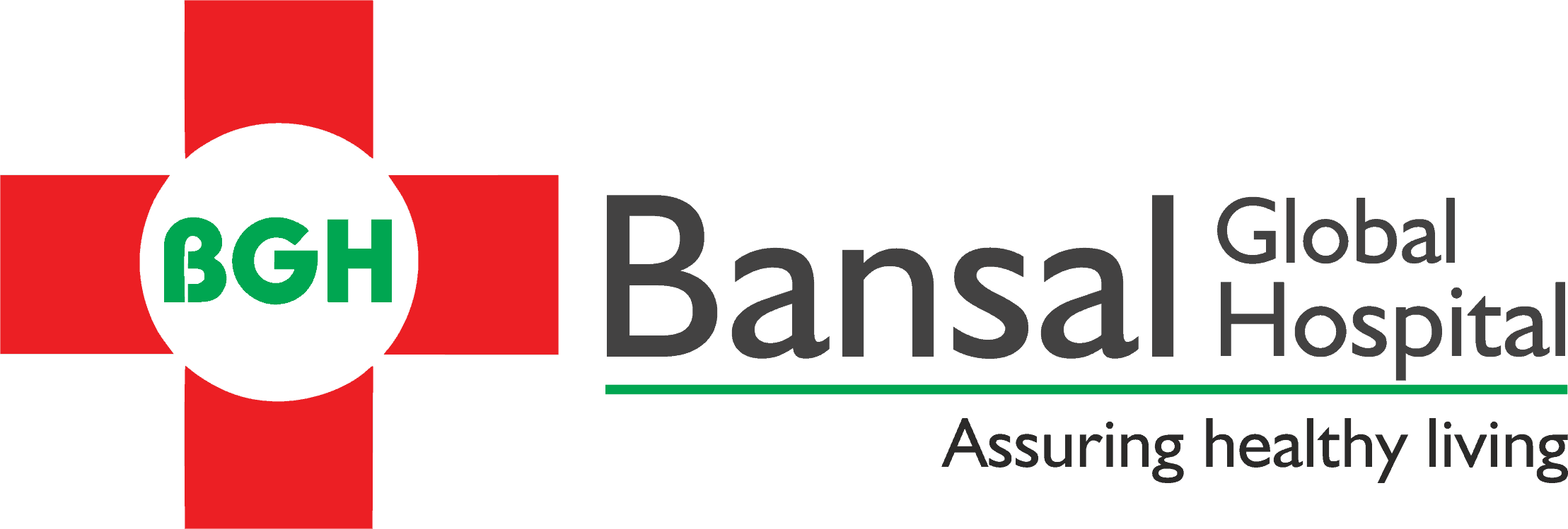 Bansal Global Hospital - Graphic Design (2217x749), Png Download