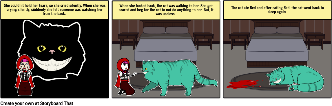 Little Red Riding Hood - Cartoon (1165x386), Png Download