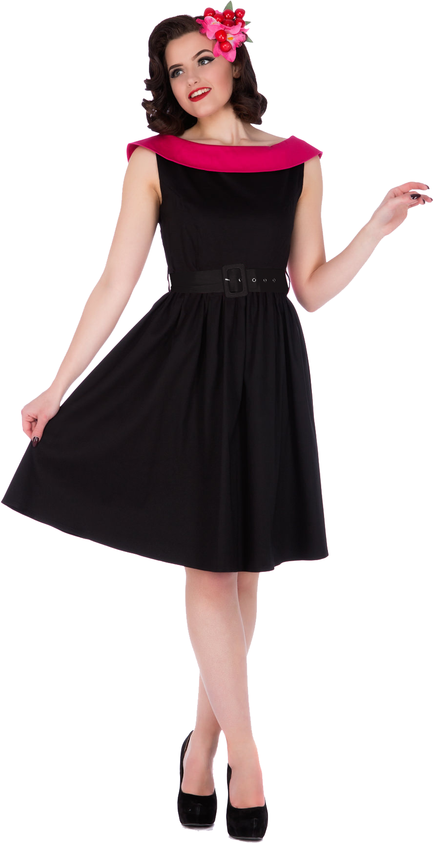 New S751bs Cropped White 1 - Dress (912x1768), Png Download