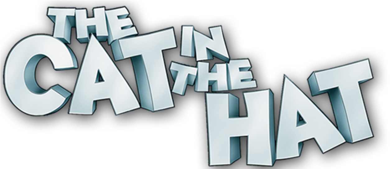 Seuss' The Cat In The Hat - Graphic Design (1280x544), Png Download