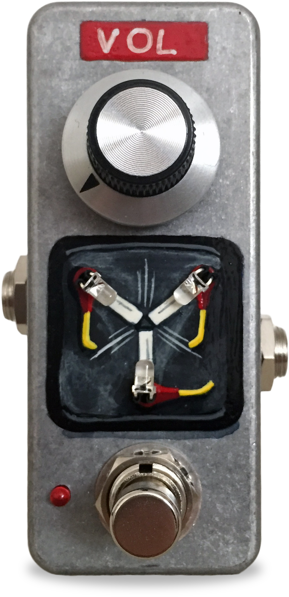 Mm Effects - Best Painted Guitar Pedal (1141x2336), Png Download