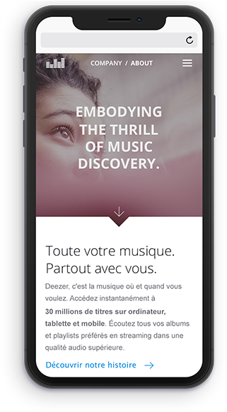 Deezer - Iphone (800x600), Png Download