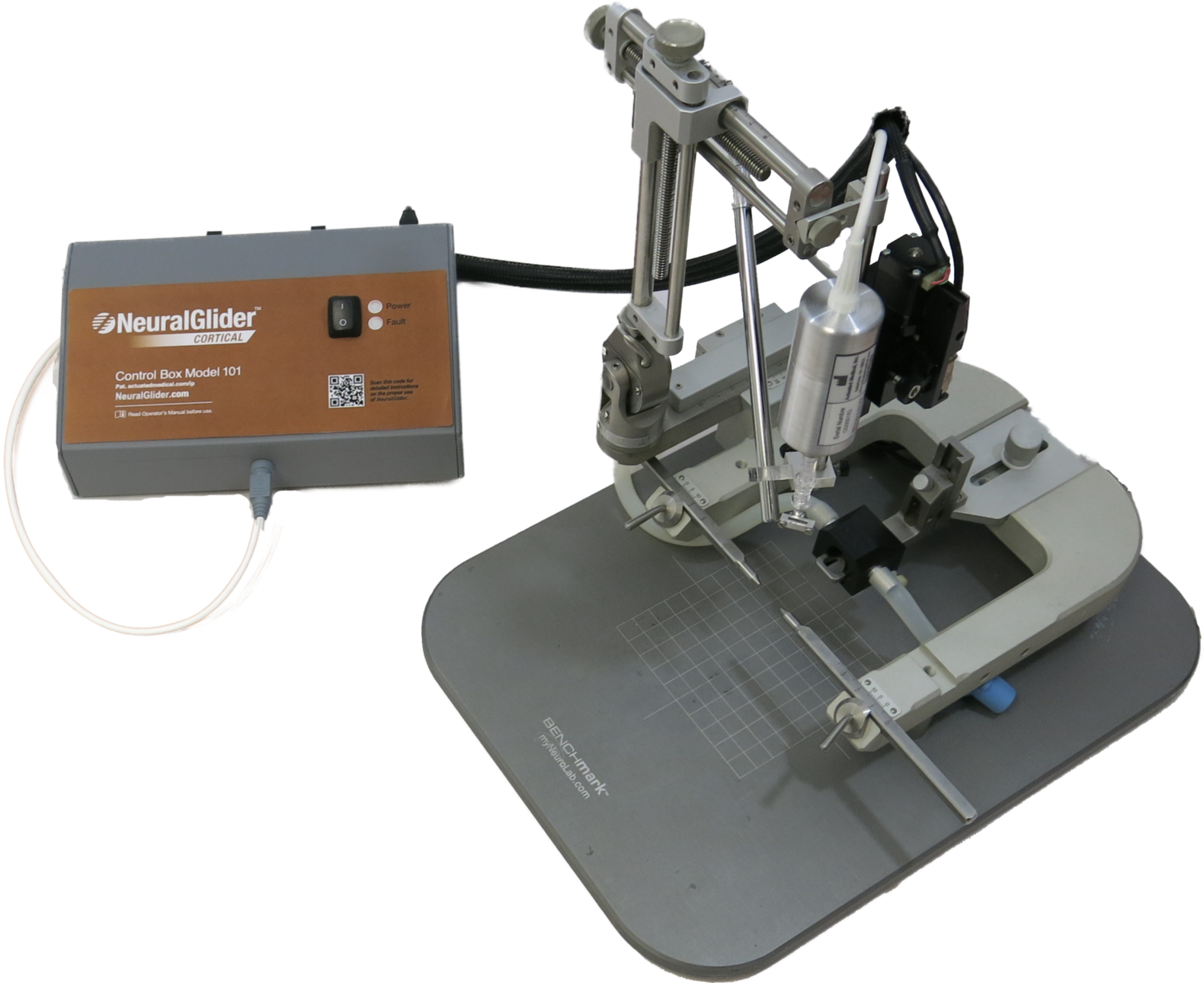 This Is An Image Of The Neuralglider Insertion Device (1600x1314), Png Download