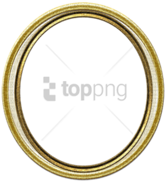 Free Png Round Gold Frame Png Png Image With Transparent - Round Gold Photo Frame (850x638), Png Download