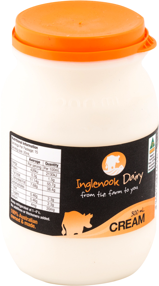 Cream 300ml - Bottle (2048x1536), Png Download
