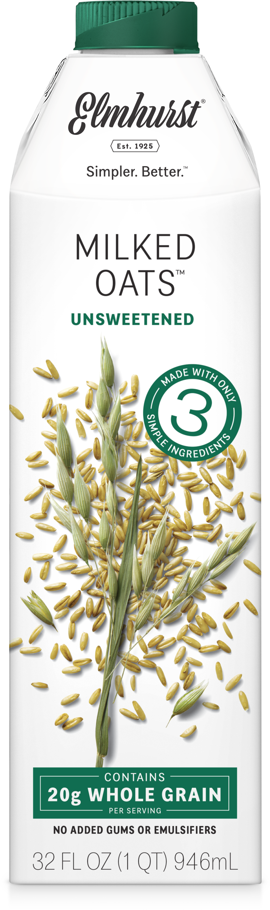Although They Already Sell A Line Of Milked Oats, This - Elmhurst 1925 (1140x3193), Png Download