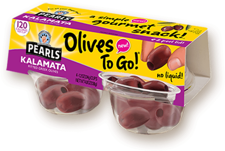 Olives To Go Pitted Kalamata - Kalamata Olives To Go (780x500), Png Download