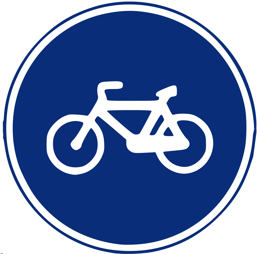 Señal R407 Bicicletas - Semne De Circulatie Biciclisti (1035x1024), Png Download