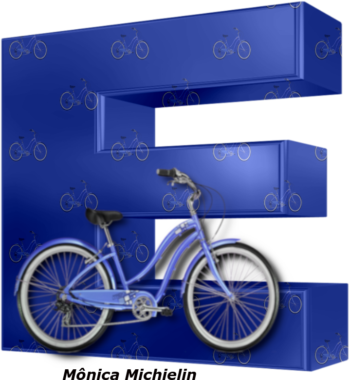 Alfabeto De Bicicleta Png, Bicycle Bike Alphabet Png, - Hybrid Bicycle (801x801), Png Download