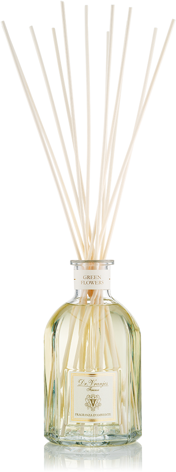 Green Flowers Room Diffuser - Perfume (1024x1024), Png Download
