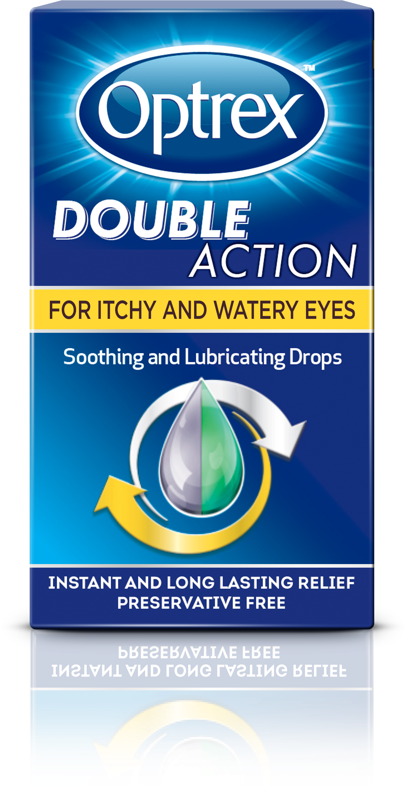 Optrex Eye (2198x3939), Png Download